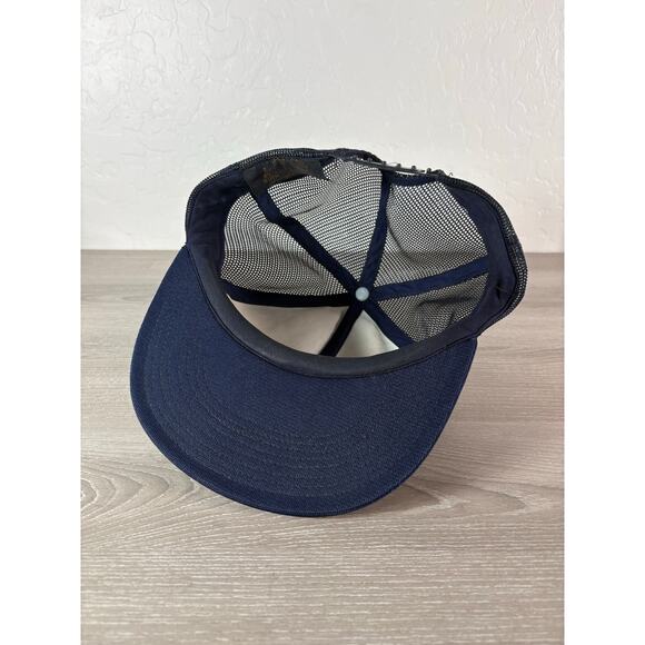 Santa Anita “The Great Race Place” Men’s Vintage SnapBack Trucker Hat- Blue- EUC - Picture 4 of 5